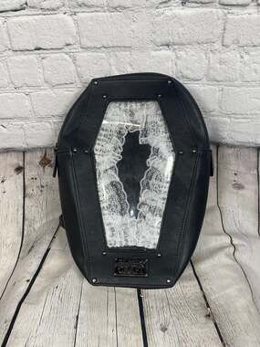 BlackCraft Cult Coffin Ita Backpack with Clear Window